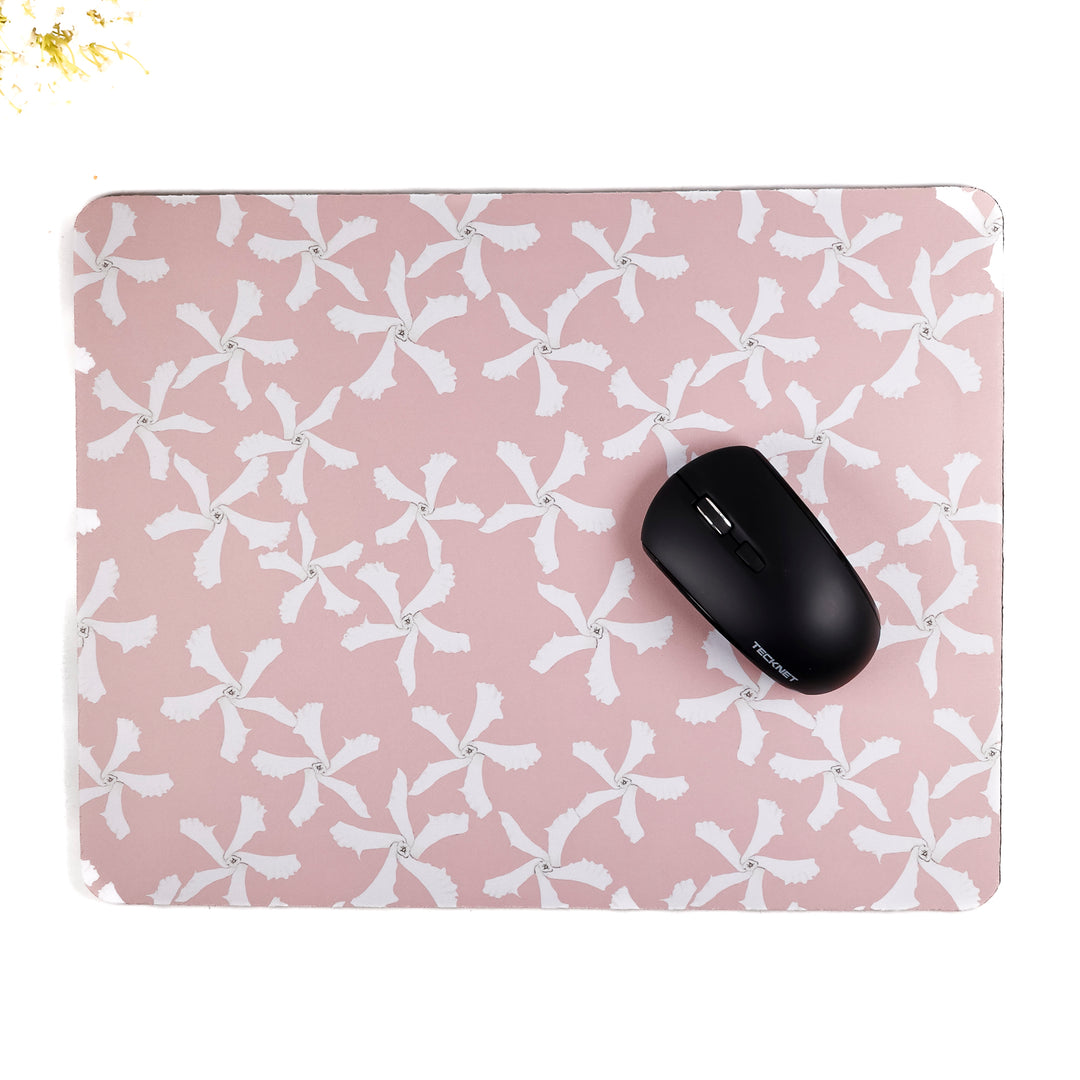 Pink Jasmine Mouse Mat / Gaming Mat
