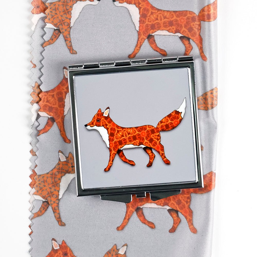 SALE Red Fox Compact Folding Mirror (square)
