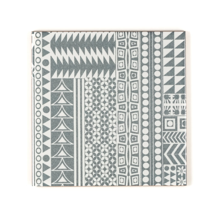 "Malachite Twining" Green blue kitchen tiles