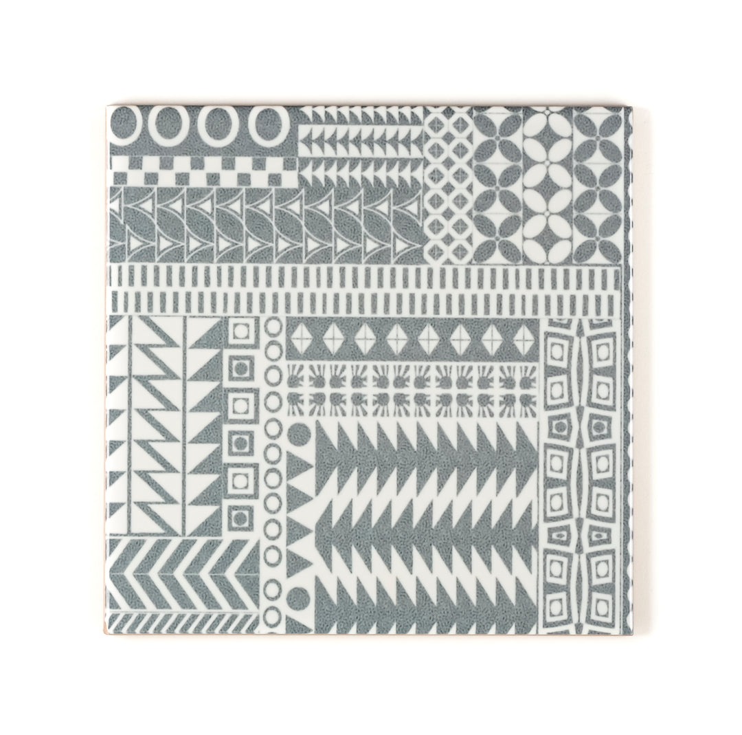 "Malachite Twining" Green blue kitchen tiles