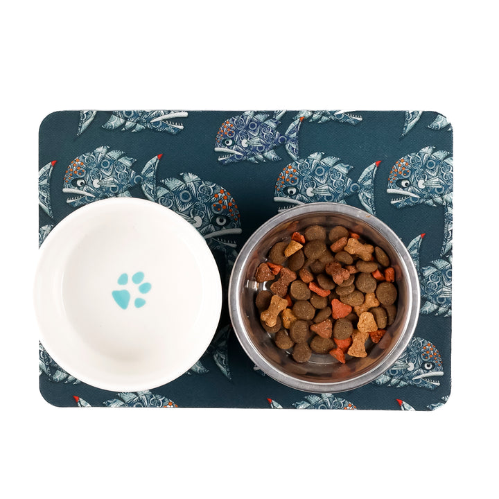 SALE - Grumpy Fish Mouse Mat / Gaming Mat (small)