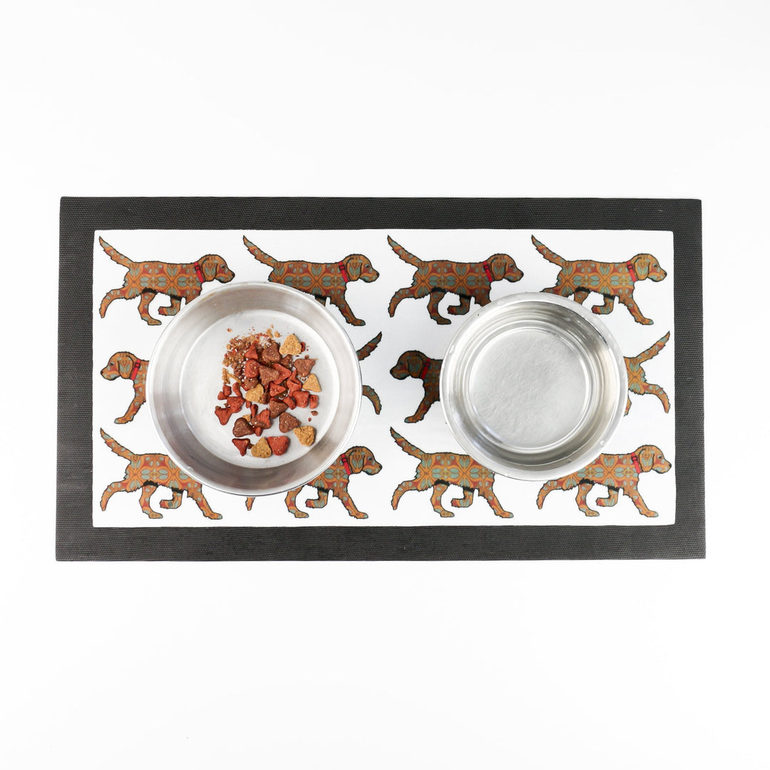 Chocolate Labrador / Labradoodle Dog placemat - DoodlePippin