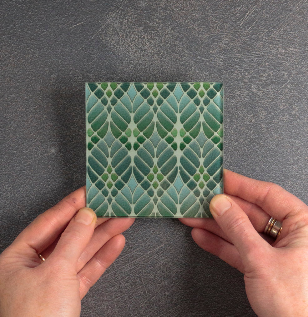 SALE : Interwoven Trees Coaster Set of Four - perfect