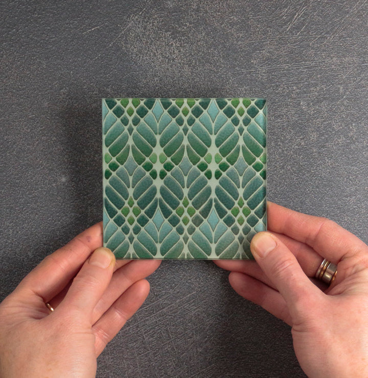 SALE : Interwoven Trees Coaster Set of Four - perfect
