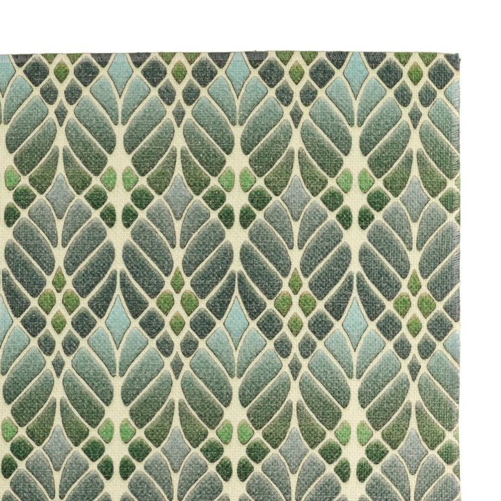 Interwoven Trees Fabric Placemat - Muted Greens