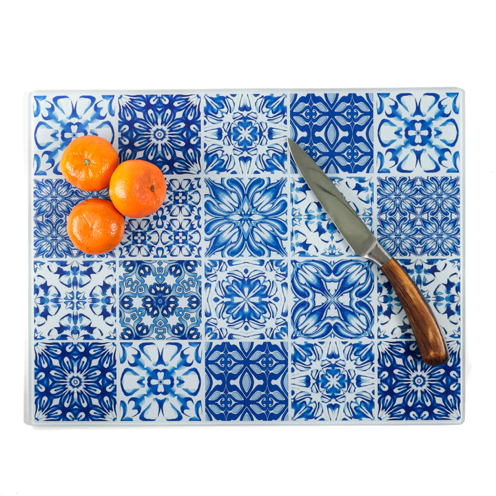 Mixed Blue &amp; White &