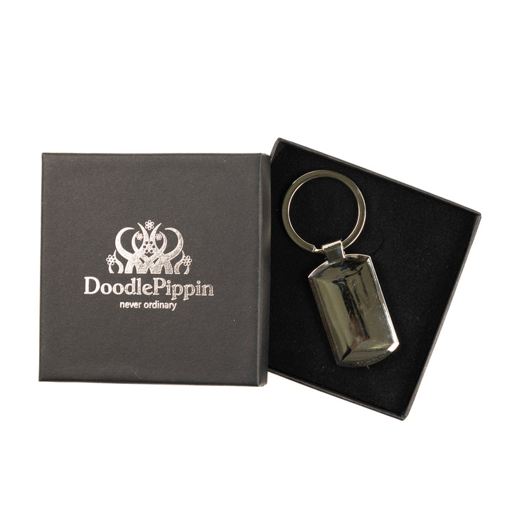 Orange Bonefish Keyring