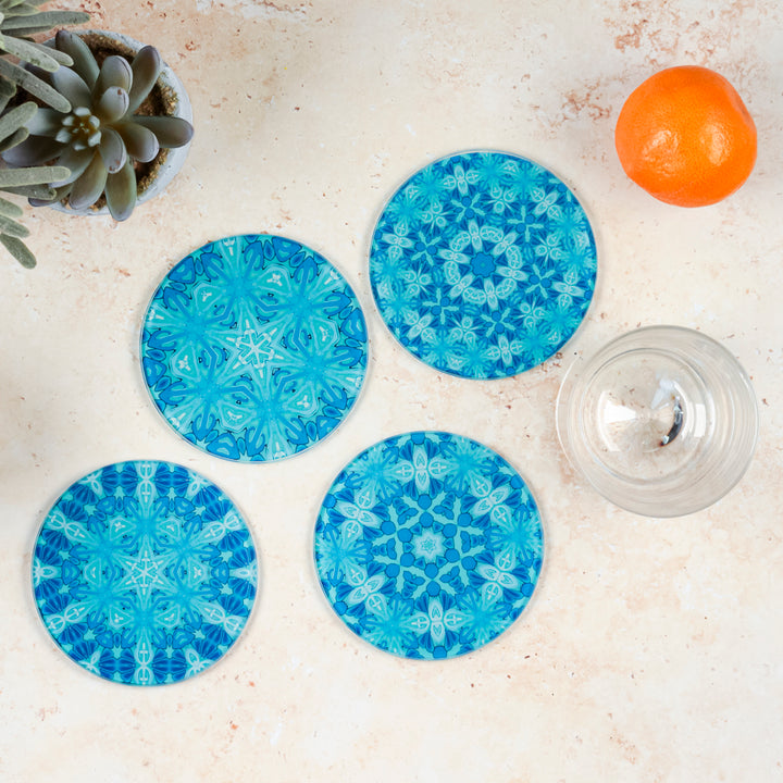 SALE Seconds Moorish Palace Placemat - Turquoise and Blue