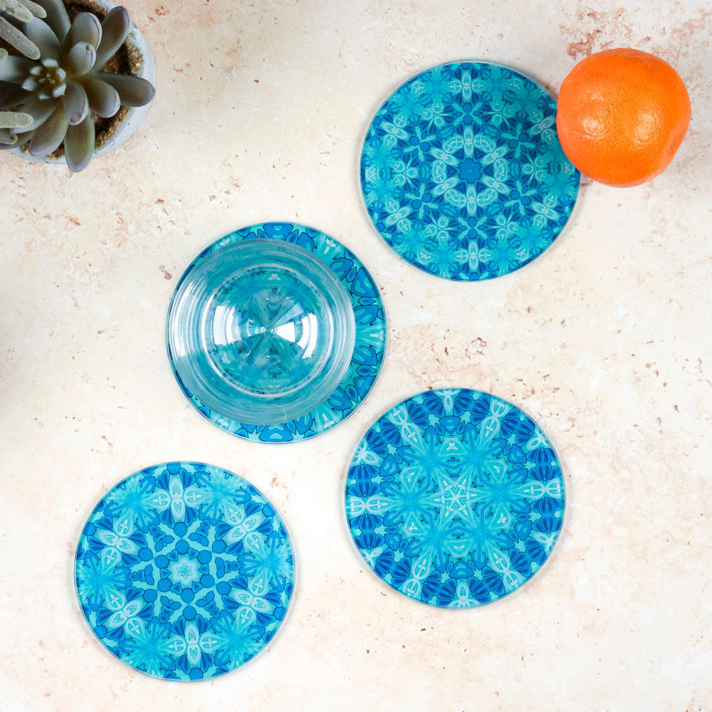 SALE Seconds Moorish Palace Placemat - Turquoise and Blue