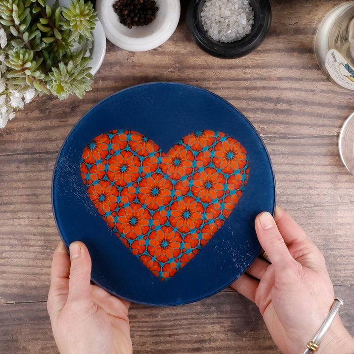 Moroccan Heart Chopping Board (circular)