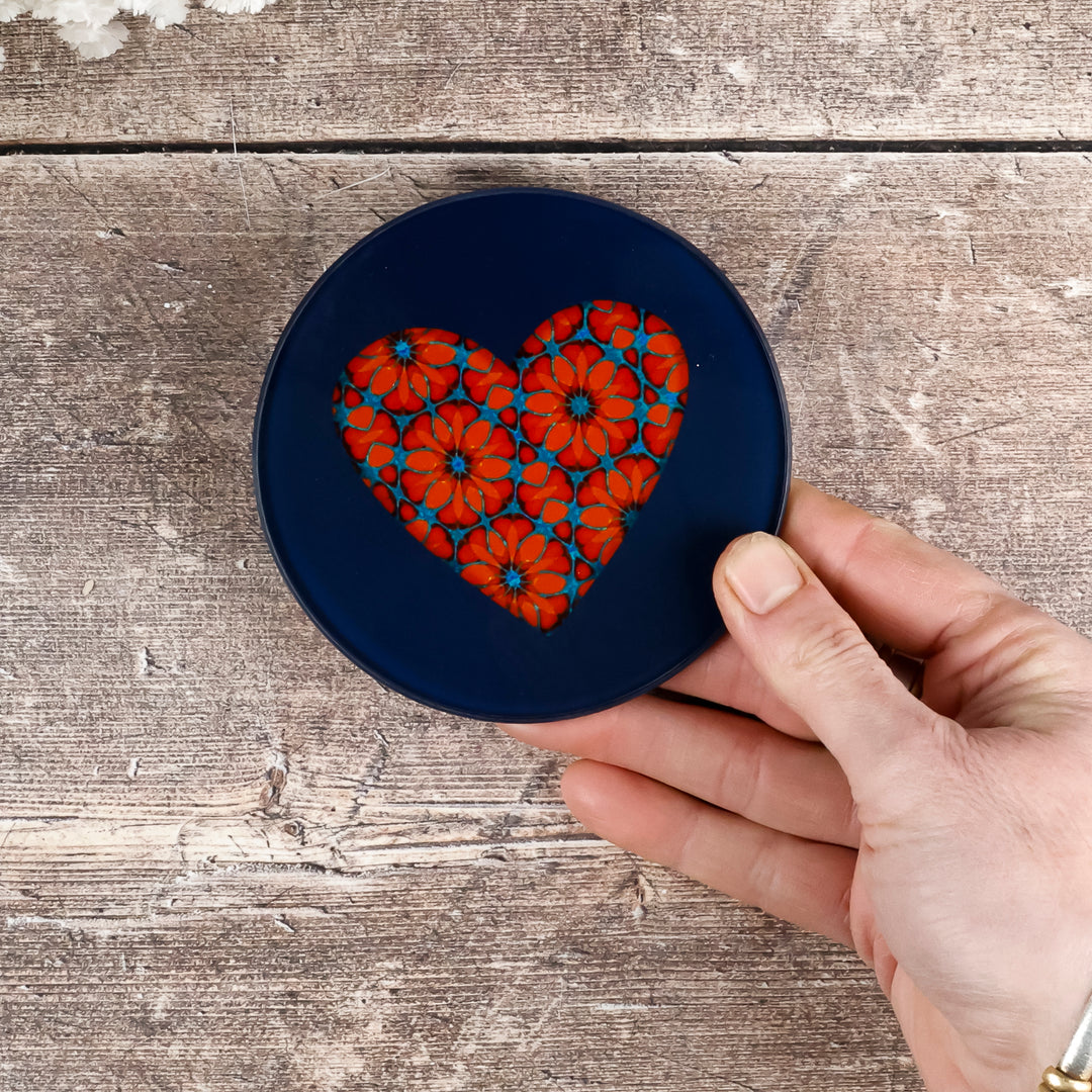 Moroccan Heart Chopping Board (circular)