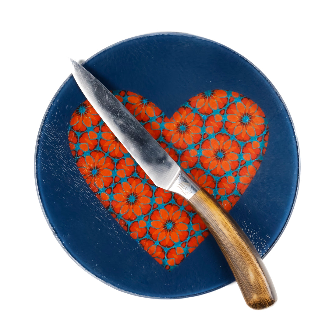 Moroccan Heart Chopping Board (circular)