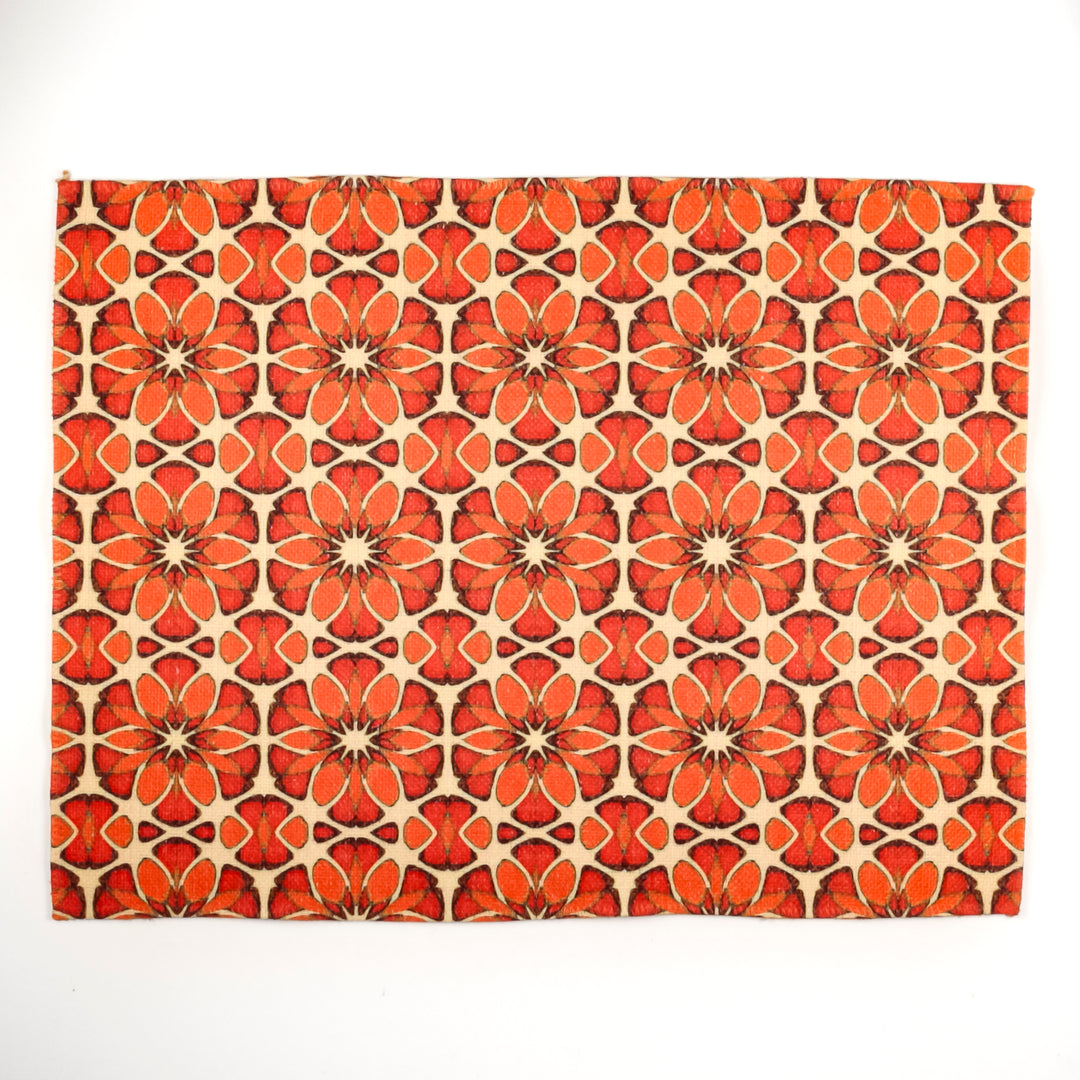 Moroccan Flower Fabric Placemat