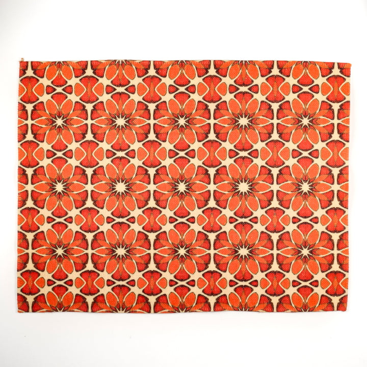 Moroccan Flower Fabric Placemat
