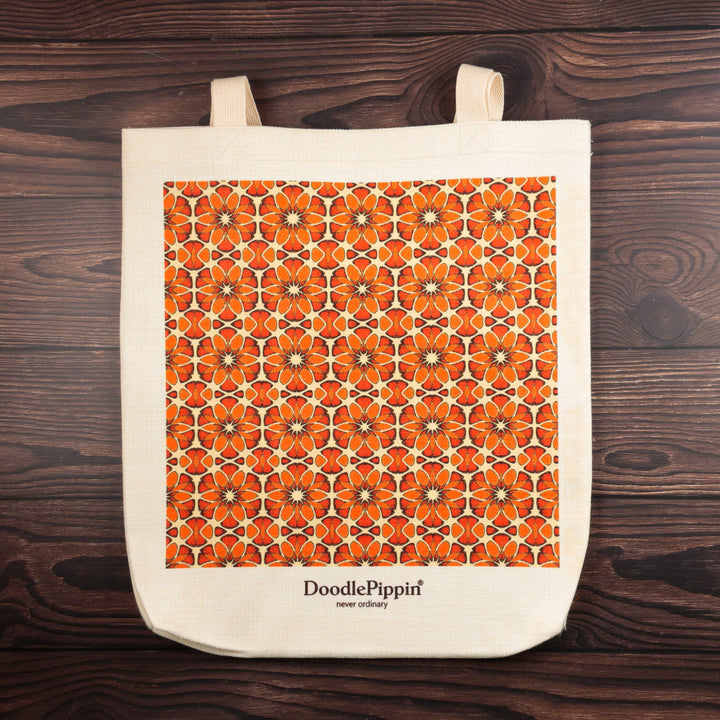 Moroccan Flower Tote Bag
