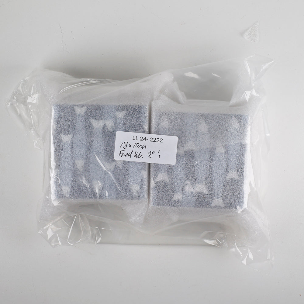 SALE SET of 18x 10cm Fired Ink tiles Navy Blue Ocean Shoal - Seconds