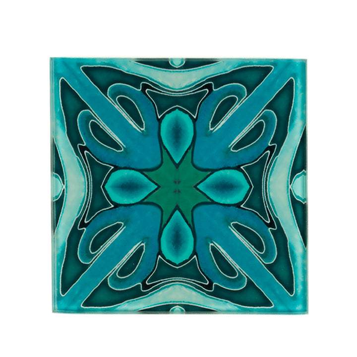 Malachite Green - Large Design - Coaster Set