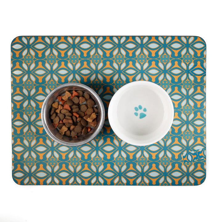 SALE SECOND - Turquoise-Orange &