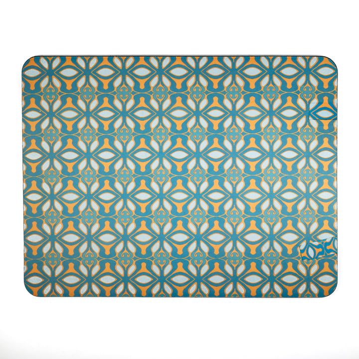 SALE SECOND - Turquoise-Orange &