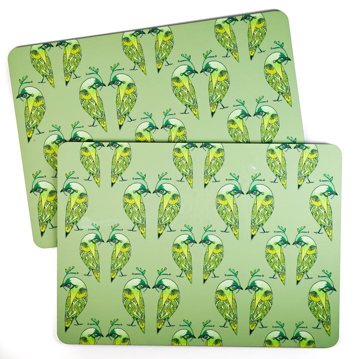 SALE Seconds - Lovebirds Placemat PAIR
