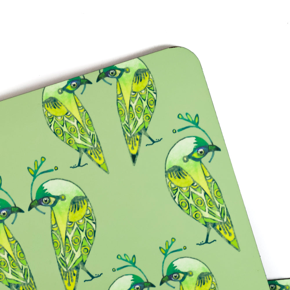 SALE Seconds - Lovebirds Placemat PAIR