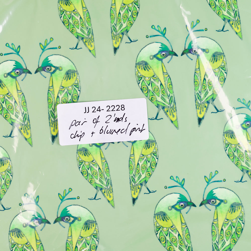 SALE Seconds - Lovebirds Placemat PAIR
