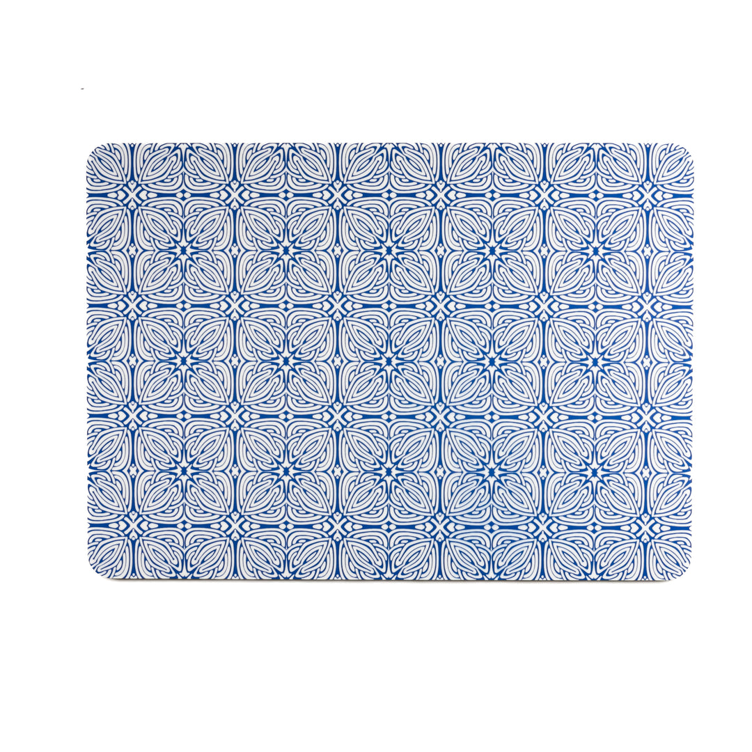 SALE - Single Cork Placemat - Blue Celtic