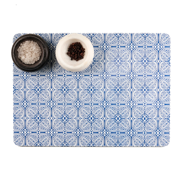 SALE - Single Cork Placemat - Blue Celtic