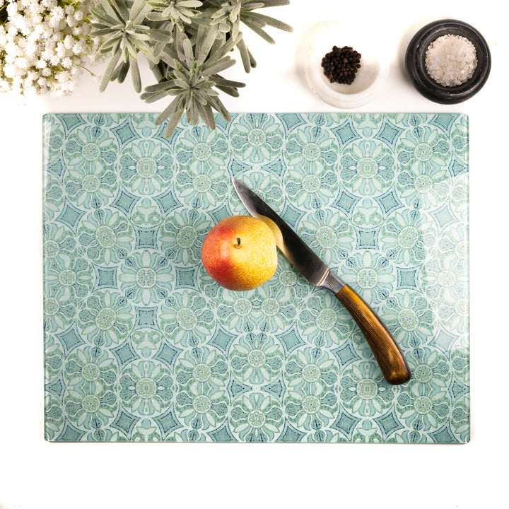 Pomegranate Worktop Protector - Aqua