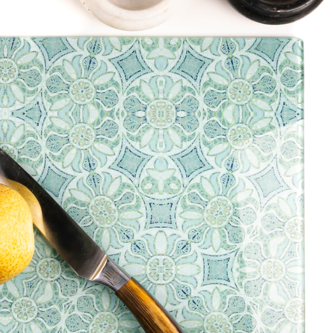 SALE - Pomegranate - Smooth Worktop Protector - Aqua (medium)