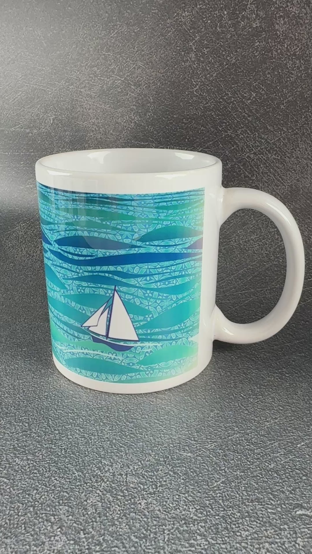 SALE - Caribbean Sailing Mug (Ceramic)