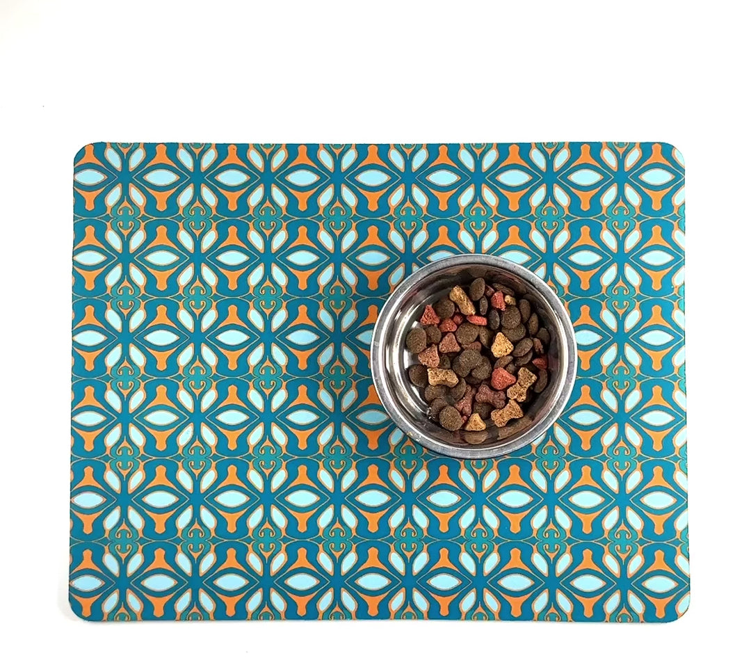 Turquoise-Orange &