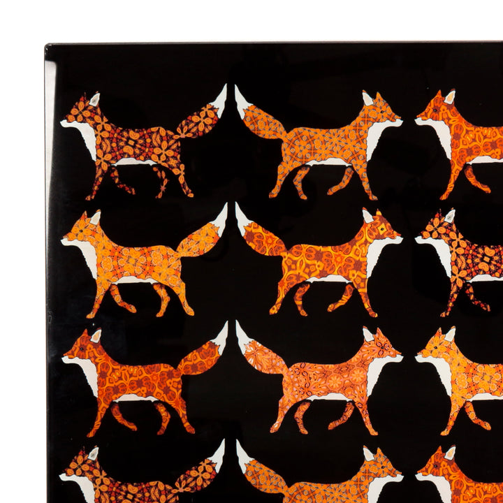Red Foxes Worktop Protector