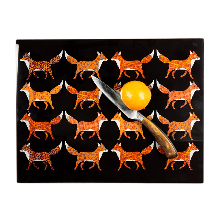 Red Foxes Worktop Protector