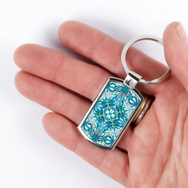 SALE - Flourishing Garden Millefiori Keyring