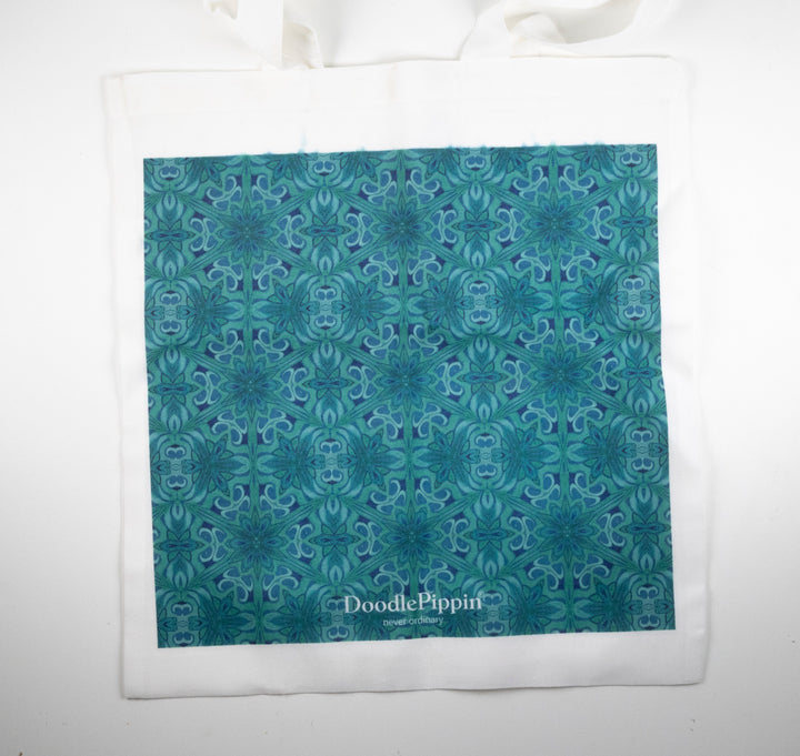 SALE SECOND Agapanthus Shopping Bag - Lightweight foldaway tote