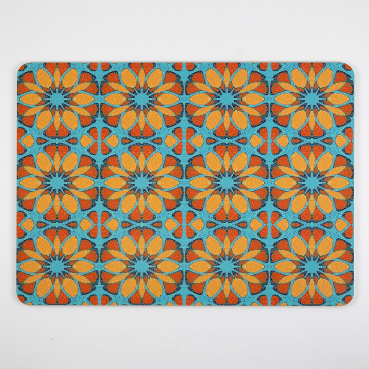 SALE - Set of 6x Moroccan Flower Placemats