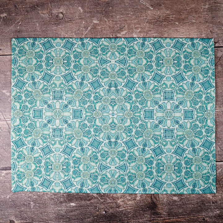 SALE SET OF FOUR - Pomegranate Design Fabric Placemats