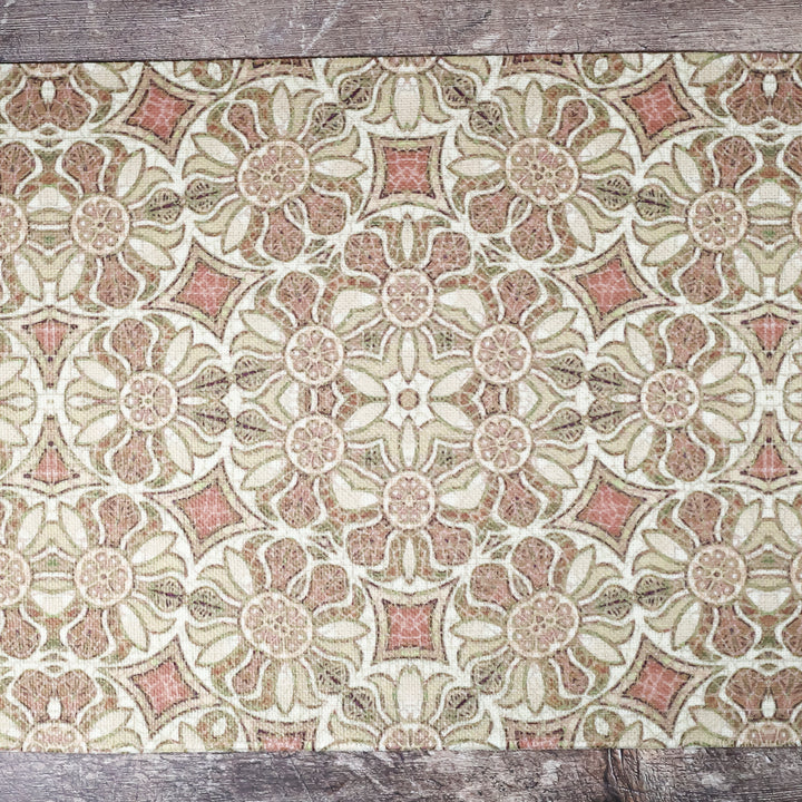 SALE SET OF FOUR - Pomegranate Design Fabric Placemats