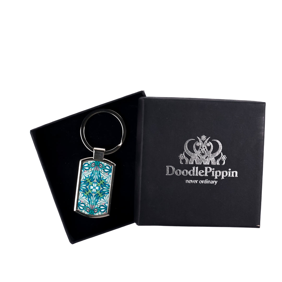 SALE - Flourishing Garden Millefiori Keyring