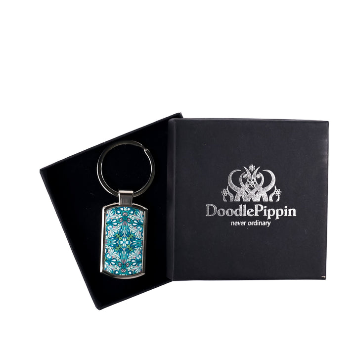 SALE - Flourishing Garden Millefiori Keyring (small scale)