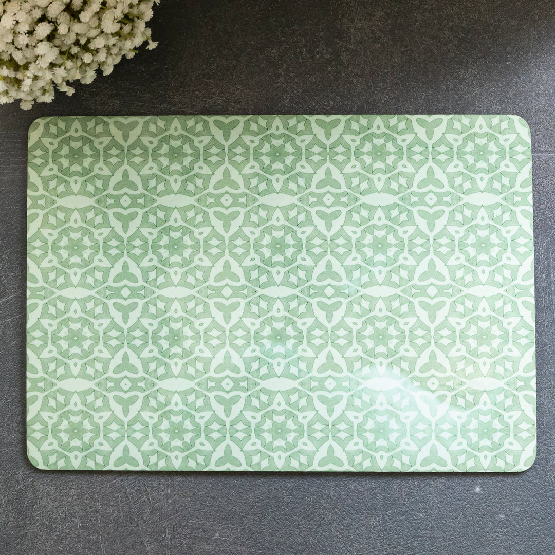 SALE Seconds | Extra Large Green Stonework Placemats - SET OF FOUR