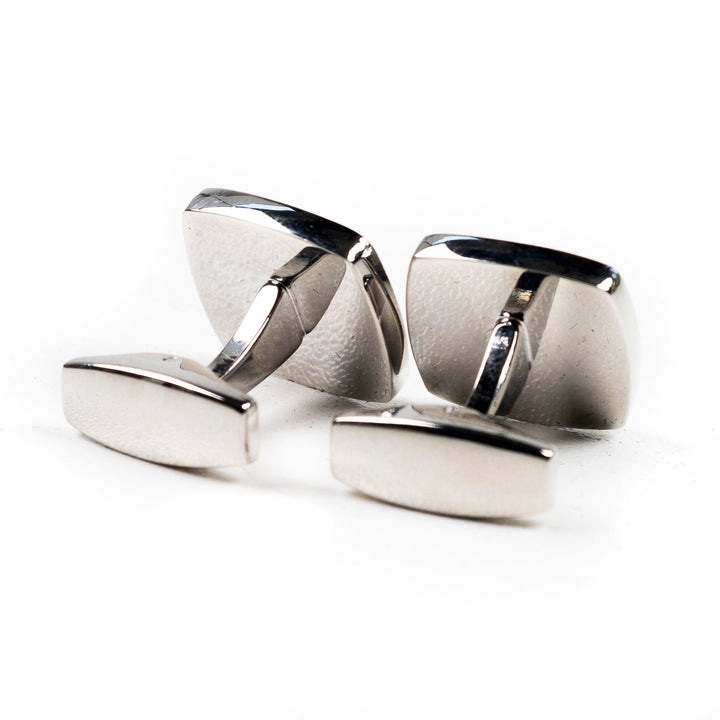 Volcanic Circles 2 Millefiori Inlay Cufflink Pair