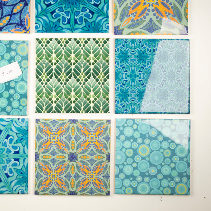 SALE SET - 9 x 15.2cm Mix and Match Ceramic tiles