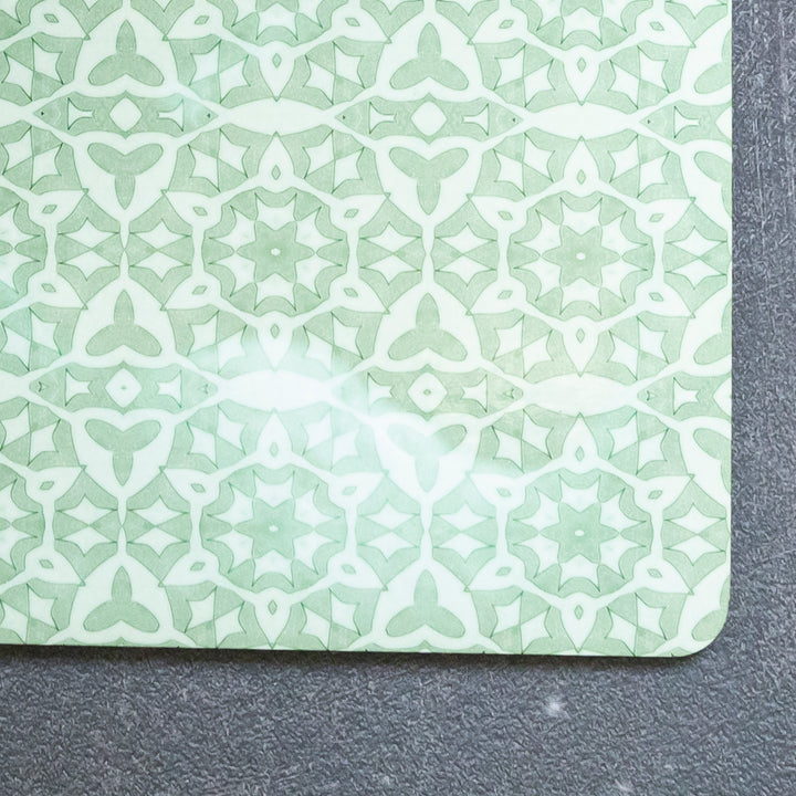 SALE Seconds | Extra Large Green Stonework Placemats - SET OF FOUR