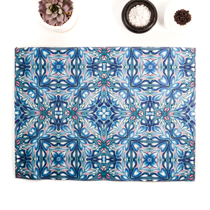 SALE : Flourishing Garden Navy Pink version -  Sale set of 2