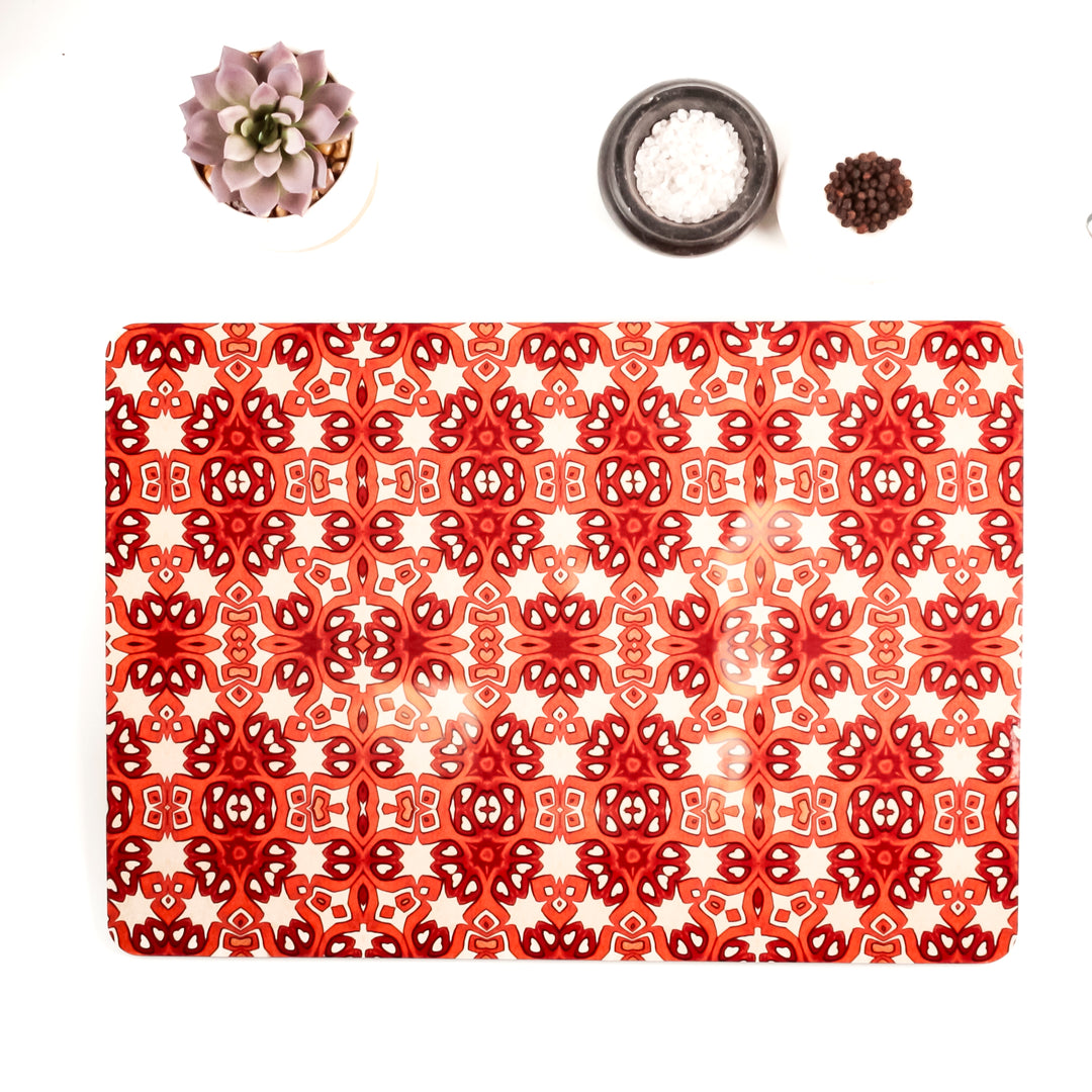 SALE Seconds | Extra Large Red Ochre Placemat - Pair