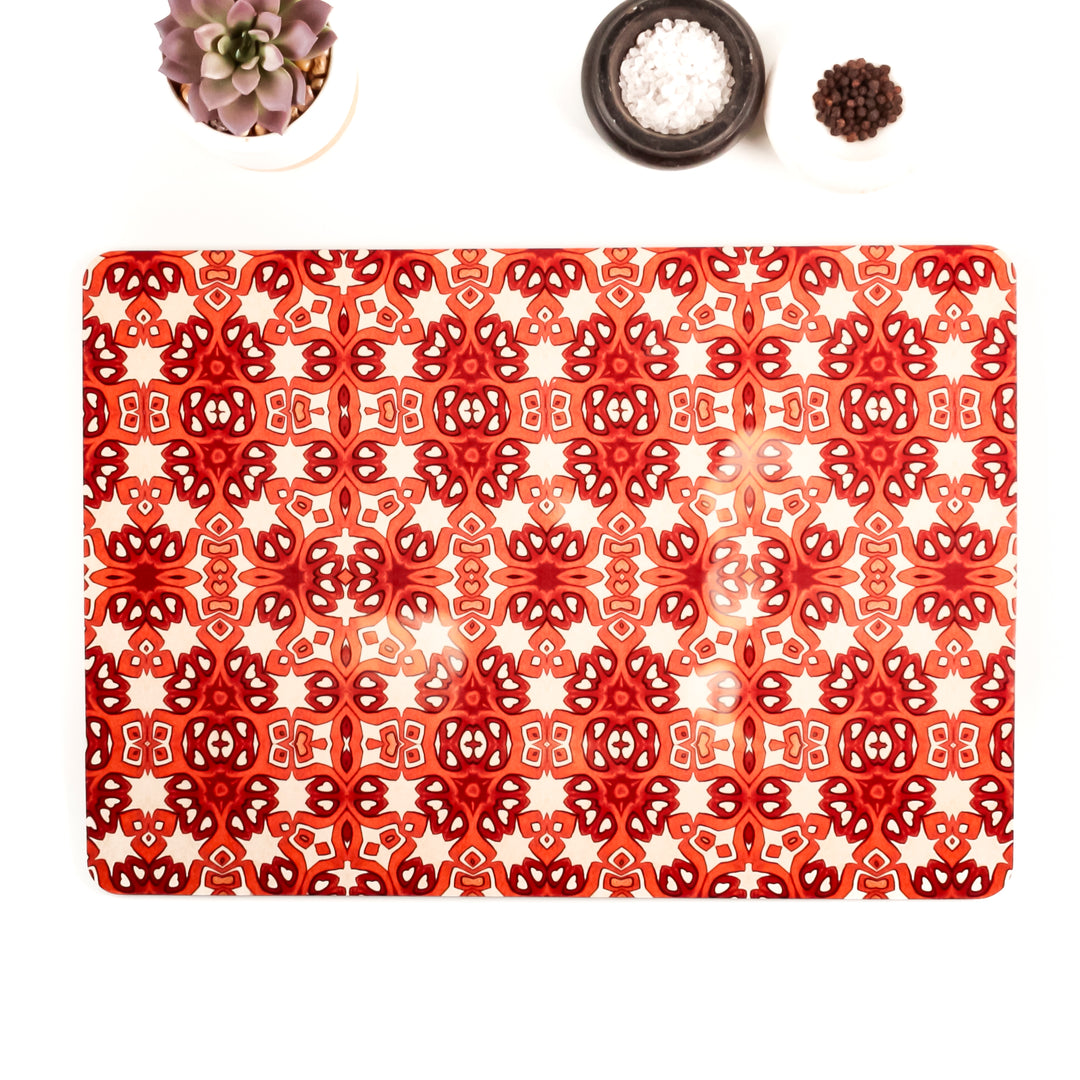 SALE Seconds | Extra Large Red Ochre Placemat - Pair