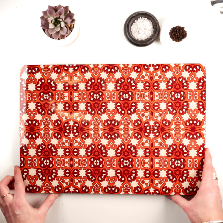SALE Seconds | Extra Large Red Ochre Placemat - Pair