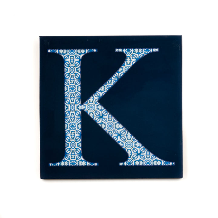 SALE SECOND - 1 x 20cm Letter "K" (blue)